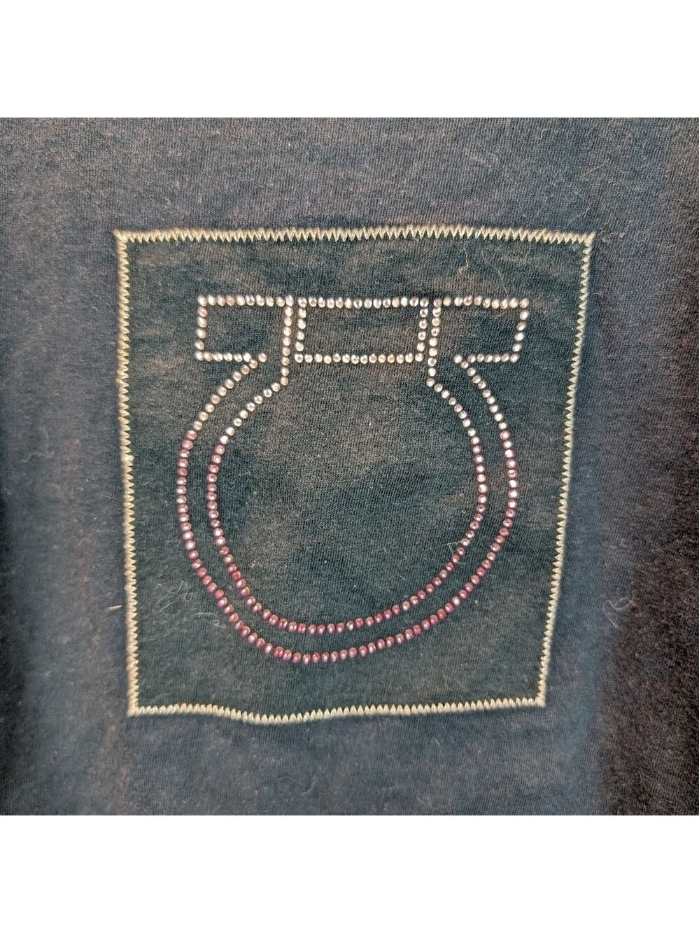 Ferragamo Vintage Logo T-shirt Size XL In GUC - Picture 4 of 6